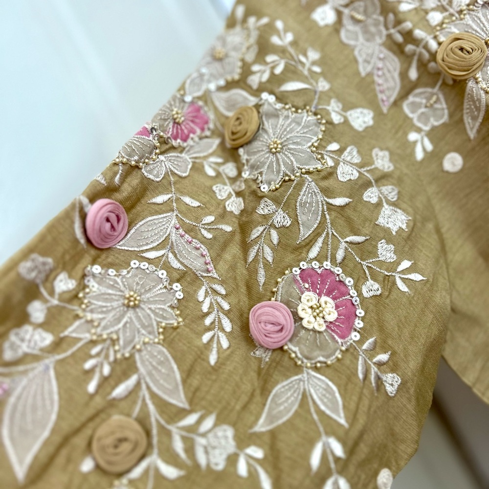 NWT KALKI Designer Indian Salwar Kameez Set Size S - Picture 10 of 15